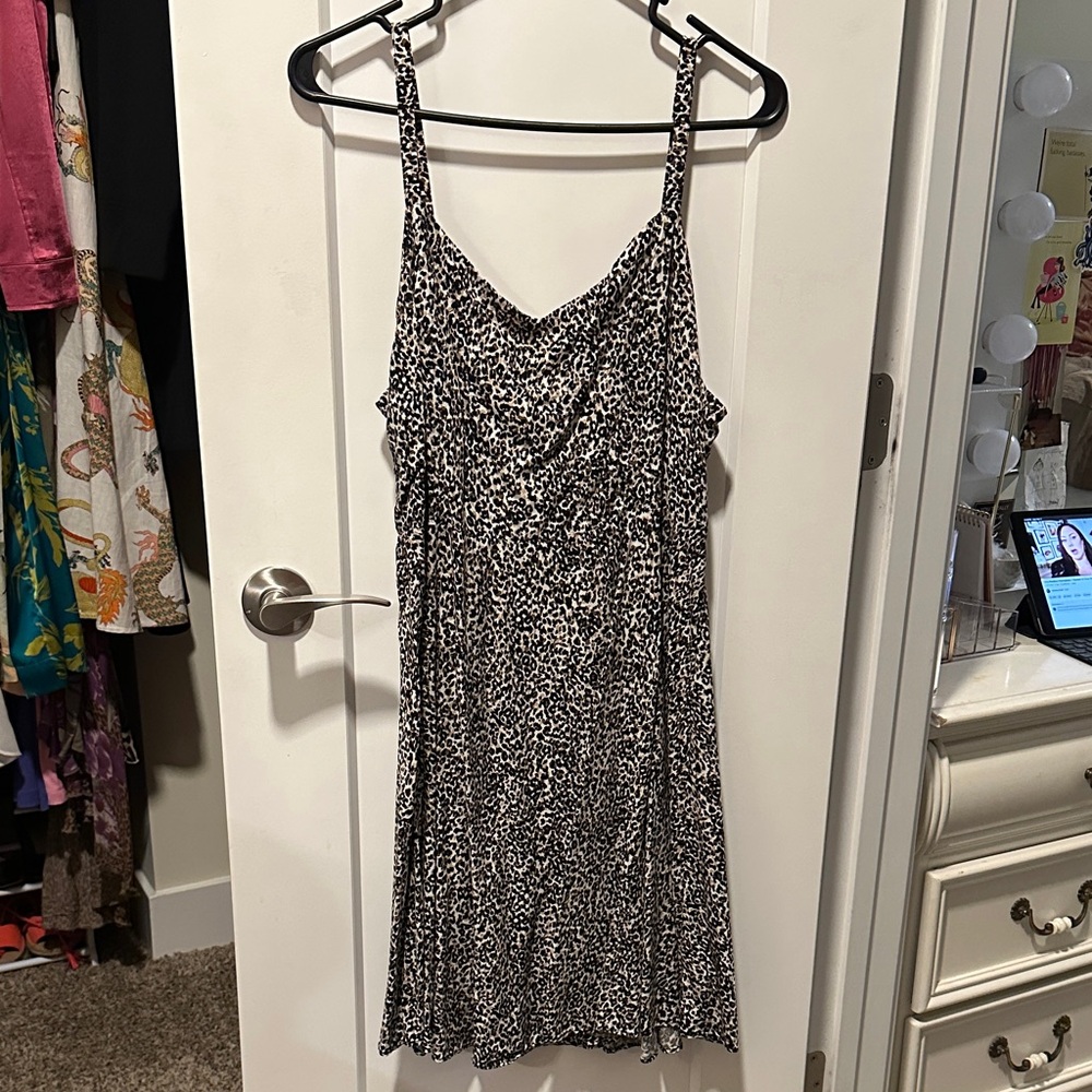 Old Navy Animal Print Cami Dress